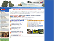 Desktop Screenshot of kimtours.net